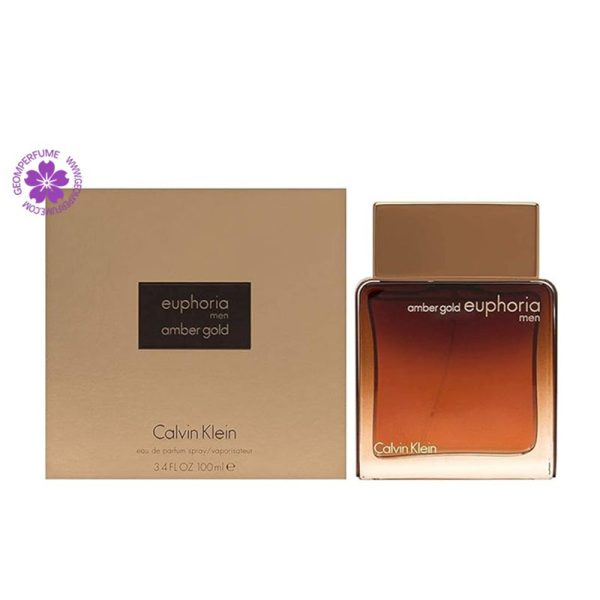 عطر ادکلن سی کی ایفوریا امبر گلد مردانه | CK Euphoria Amber Gold Men - تصویر 2