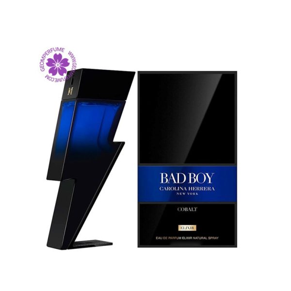 خرید و قیمت عطر ادکلن کارولینا هررا بد بوی کوبالت الکسیر | Carolina Herrera Bad Boy Cobalt Elixir - تصویر 2