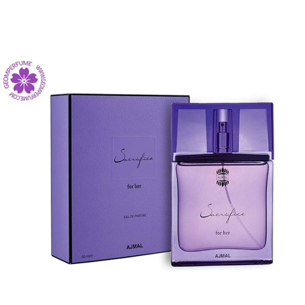 ادکلن ساکریفایس بنفش اصلی اماراتی سری قدیم(اجمل سکریفایس زنانه)