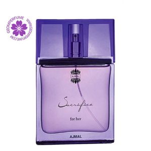 ادکلن ساکریفایس بنفش اصلی اماراتی سری قدیم(اجمل سکریفایس زنانه)